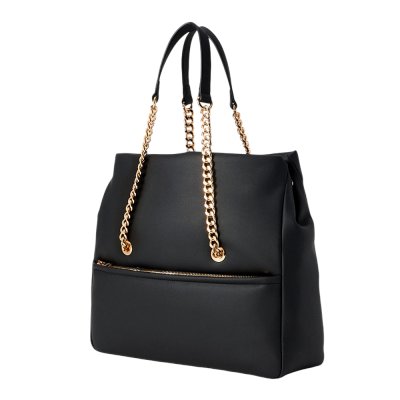 THE BOLD LOVE HAMMERED SHOPPING BAG